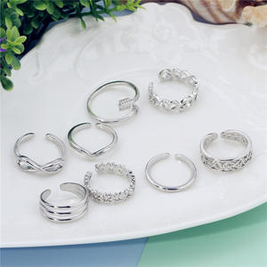 Anneaux d'orteil ajustables MICCI pour femmes, anneau à nœud, nœud celtique, triqueta, créativité, bracelet personnalisé, anneaux de bijoux mignons - Product Image 3