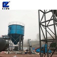 Nouveau Épaississeur Concentré pour Boues, Épaississeur de Boues Opérationnel, Moteur de Filtre à Sable, Capacité 160-200t/h, Recyclage d'Eau 70-90%, Garantie 1 An