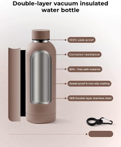 Custom Logo Double Wall Vacuum Insulated <b>Bottles</b> 350ML 500ml 750ML <b>Small</b> Mouth Stainless Steel Sports <b>Water</b> <b>Bottle</b> - Product Image 4