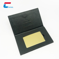 Emballage papier personnalisé Vip de luxe numérique Nfc, emballage de carte de visite, support de boîte de carte cadeau avec sa propre marque