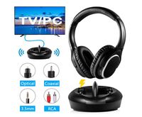 Casque sans fil numérique 2,4 G supra-auriculaire YH998, son premium, 20 heures d'autonomie, chargement intelligent, compatible TV, ordinateur portable, téléphone