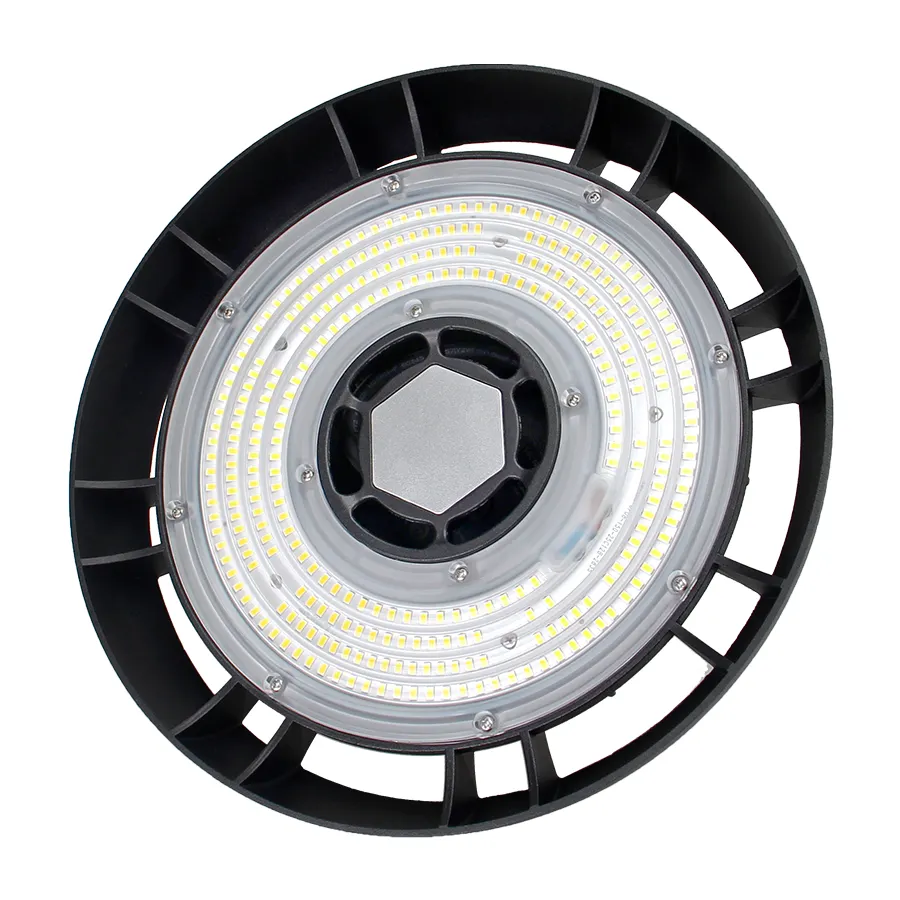 New Design High Lumens 150lm/w IP66 Commercial Industrial Die Cast Aluminum UFO Led High Bay Light