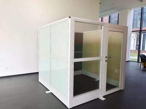 Factory Customization Staff Employee Insulate Against Sound Cubicle Room Office <strong>Partition</strong> <strong>Wall</strong> <strong>Movable</strong> Room <strong>Partition</strong> - Product Image 3