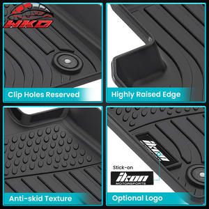 Tapis de sol TPE pour Alfa Romeo Stelvio 2018-2025, tapis toutes saisons, doublure personnalisée 3D moulée, imperméable - Product Image 3