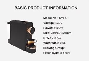 Machine à café compacte, cafetières, capsules NES, mini machine à expresso italienne, machine à café, <span class=keywords><strong>petite</strong></span> machine à café, facile à utiliser, cafetière - Product Image 2