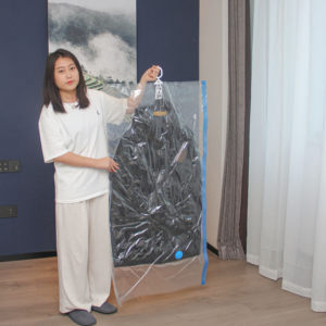 Tủ quần áo treo chân không lưu trữ túi tiết kiệm không gian sinh thái thân thiện PA + PE Vật liệu kín không thấm nước rõ ràng con dấu lưu trữ tủ quần áo - Product Image 1