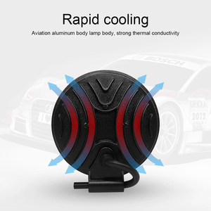 スーパーブライトカー4インチ27W LEDワークライト12V 24V車用LEDラウンドスポットフォグライト車用トラックトラクターボートSUV製品 - Product Image 5