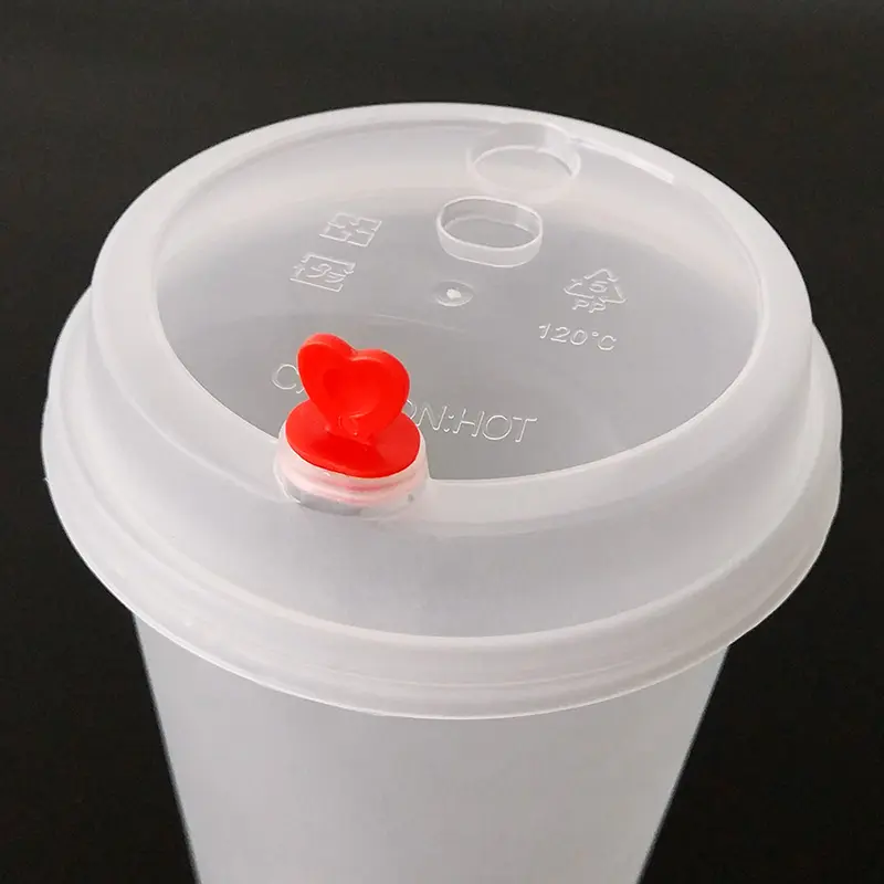 Deksel Cover Cap Stopper Koffie Cups Injectie Siamese Pp Ps Plastic Beker Of Papier Voor Wegwerp Smart Deksels Non Spill SF-PL009