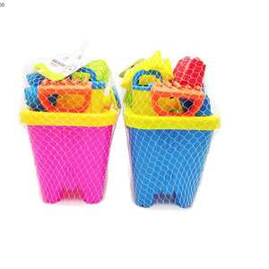 ชุดของเล่นชายหาดทำจากพลาสติกชุดของเล่นชายหาดสร้างปราสาททรายการ์ตูนสีสันสดใสสำหรับฤดูร้อน - Product Image 5