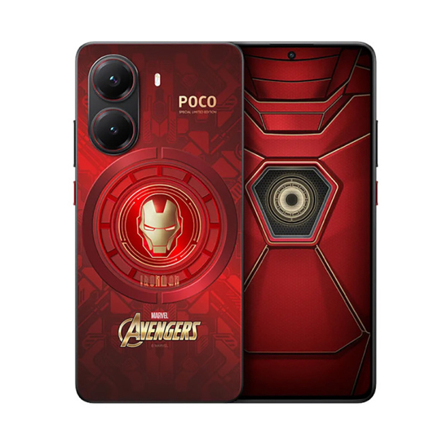 Original Poco X7 Pro Iron Man Edition Dimensity 8400 6.67" 1.5K AMOLED 6000mAh Battery 100W Turbo Charging NFC 5g Mobile Phone