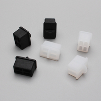 Capuchon anti-poussière en silicone moulé noir pour port SFP, OEM/ODM personnalisé, échantillon disponible