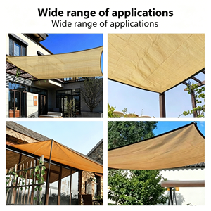 Rete Ombreggiante Rettangolare in HDPE Tessuta a Maglia, Resistente, Protezione UV, Spessore Personalizzabile per Cortili, Rete Parasole per Tutte le Condizioni Atmosferiche - Product Image 5