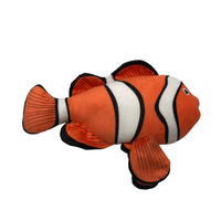 Jouet en peluche interactif personnalisé pour animaux de compagnie, nouveau design, requin, tortue marine, vente en gros