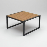 Conjunto de Sofá Moderno para Exteriores de 2-3 Plazas con Cojines, Estructura Metálica, Diseño Impermeable para Jardín y Sala de Estar