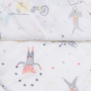 Nouveaux Modèles De Haute Qualité Joyeux Cirque Couvertures De Swaddle De <span class=keywords><strong>Mousseline</strong></span> De Bambou - Product Image 5