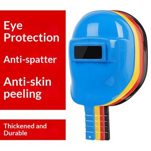 Gafas de soldadura eléctricas portátiles con espejo, modelo de una pieza, antiluz intensa, antichispas, protección <span class=keywords><strong>facial</strong></span>/ocular - Product Image 2