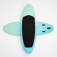Planche de surf gonflable en PVC tout usage, stable et large, idéale pour les débutants, service OEM/ODM, marque privée, sports nautiques en plein air