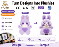 Fabricant Professionnel OEM ODM de Jouets en Peluche Doux en Coton PP Personnalisés 31-50cm, Service d'Échantillonnage et de Conception en Usine, Certifié CE CPC EN71