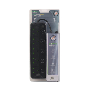 NUOVI PRODOTTI IN OFFERTA: Multipresa da Scrivania con Protezione da Sovratensione, <span class=keywords><strong>Prolunga</strong></span> con Interruttore a Muro in Ceramica, Forniture Elettriche - Product Image 5