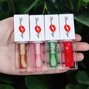 Aceite Labial Líquido Vegano Hidratante con Color, Sabor a Frutas, Libre <span class=keywords><strong>de</strong></span> Crueldad Animal, Brillo Labial con Sabor, Aceite Natural con SPF que Cambia <span class=keywords><strong>de</strong></span> Color - Product Image 3
