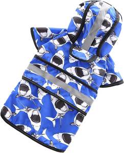 เสื้อกันฝนสำหรับสุนัขแบบกันน้ำพร้อมฮู้ดสำหรับสุนัขขนาดเล็กและขนาดกลาง เสื้อแจ็คเก็ตกันฝนสำหรับสุนัข เสื้อผ้ากันน้ำสำหรับสุนัข เสื้อกันฝนสำหรับสุนัข - Product Image 5