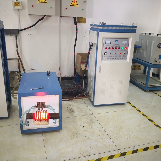 High Frequency 120kW Bolt Heating Machine Induction Heater Furnace with 18-25KHZ Oscillation