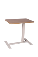 Bureau moderne en acier inoxydable ressort à gaz pneumatique réglable en hauteur convertible extensible pliable fer roulant levage