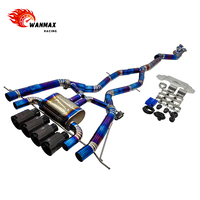 Système d'échappement en titane Catback avec commande Valvetronic pour BMW M3 G80 M4 G82 G83 S58, embouts en carbone et télécommande premium