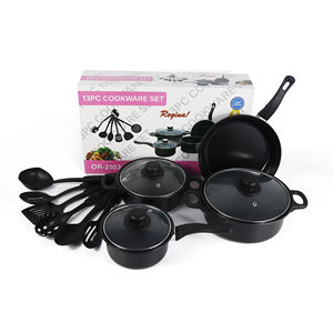 Precio bajo de juego de ollas esmaltadas a estrenar, utensilios de cocina, juego de utensilios de cocina de <span class=keywords><strong>hierro</strong></span> <span class=keywords><strong>fundido</strong></span>, ollas y sartenes esmaltadas de <span class=keywords><strong>hierro</strong></span> <span class=keywords><strong>fundido</strong></span> - Product Image 3