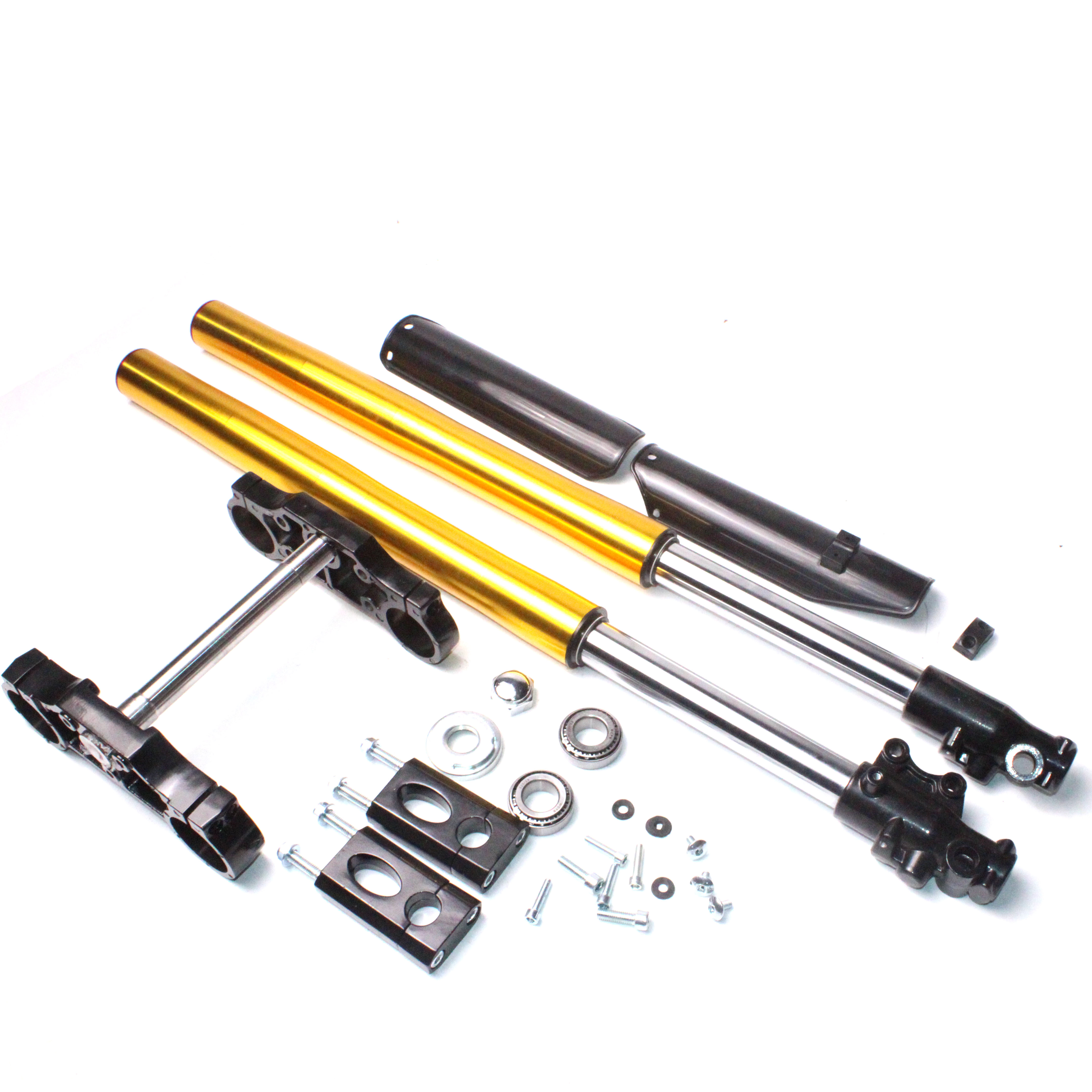 Forchetta dorata + riser nero