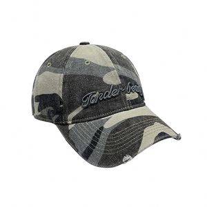 Gorra de Béisbol Desgastada con Camuflaje, Bordado Personalizado Vintage, 100% Algodón, Logotipo Deportivo, Estilo Americano, Tela de Encaje, Camuflaje de Verano 08 - Product Image 1