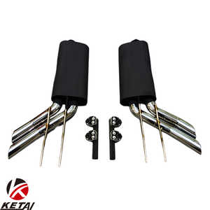 Piezas de Carrocería para Parachoques Trasero de Automóvil, Estilo <span class=keywords><strong>G</strong></span> Bra-B, Escape de Acero Inoxidable para BENZ W463 1990-2022 - Product Image 3