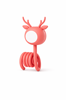 Caméra de surveillance pour bébé IFatel Deer avec caméra 2K 4MP, détection sonore et de pleurs, détection d'alimentation, compatible Alexa et Google, stockage cloud