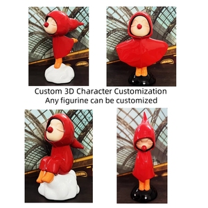 Nueva Figura Coleccionable de PVC y ABS de la Película Frozen, Linda Figura de Niña, Modelo de Exhibición Moderno, Caja de Color Personalizable para el Hogar - Product Image 2