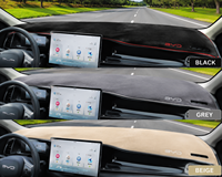 Tapis de protection pour tableau de bord de voiture, antidérapant, en daim/flanelle, personnalisé pour BYD Seal 05 / Sealion 5