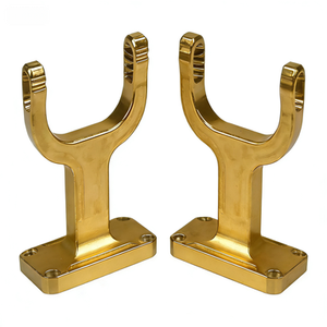 Support de fixation en U usiné CNC haute résistance avec mâchoires rainurées pour machines industrielles, compatible OEM - Product Image 2