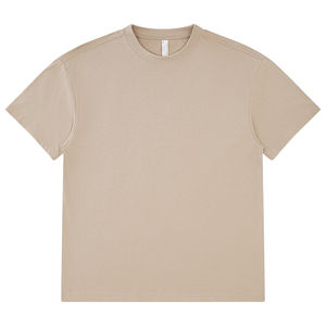 เสื้อยืดผ้าฝ้ายเปิดไหล่มีความหนาสูงไซส์ใหญ่พิเศษสำหรับฤดูร้อน - Product Image 4