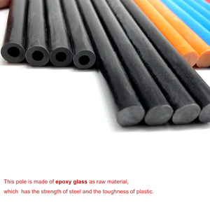Canne à pêche télescopique en fibre de verre époxy légère 3-7m, canne à lancer portable pour la pêche en surf <span class=keywords><strong>TELE</strong></span> POLE - Product Image 4
