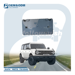 Followwish Venta caliente Auto Car Vehicle Parts Accesorios <span class=keywords><strong>de</strong></span> coche Matrícula delantera para Ford Bronco - Product Image 1