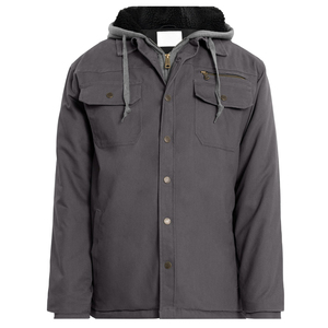 Chaqueta Softshell Térmica con Capucha para Hombre, Impermeable, Cortavientos, Forrada de Forro Polar, para Deportes al Aire Libre de Invierno, Estilo Urbano, en Color Sólido - Product Image 4