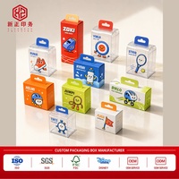 Boîte transparente en PET anti-rayures, résistance aux UV 96%, matériau conforme à la norme ISO9001, vente en gros d'étuis de protection pour objets de collection
