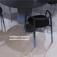 Robot Aspirador Inteligente con Navegación Giroscópica 3500Pa, Robot de Limpieza Automática para Suelos Húmedos y Secos, Mopa, 2550mAh, para Alfombras y Pelo de Mascotas, Venta al por Mayor