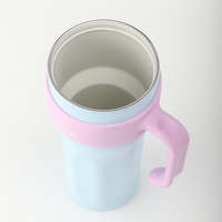 Tasse à café de voyage en métal standard à double paroi en acier inoxydable 316L 40 oz personnalisée gobelet de 40 oz avec poignée