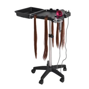 Qualité Salon Plateau Chariot Beauté Extension De Cheveux Meubles 5 Roues Chariot Nouveau ABS En Plastique Barber Cheveux Coloriste Utiliser Spa Atelier - Product Image 6