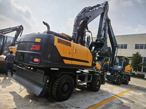 YAGUAN KAT NOUVEAU Excavatrice sur pneus Hyundai HW210 avec moteur Cummins 210w-9 21 tonnes, pelle sur pneus, certifiée CE EPA Tier 4 Euro IV HW210 - Product Image 2