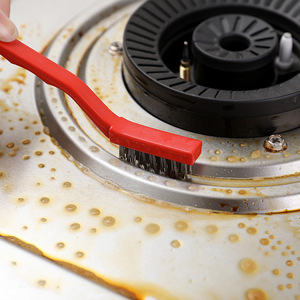 Gas Stove Cleaning <b>Brush</b> Steel <b>Wire</b> Multi Functional For Range Hood And Countertop - Product Image 1