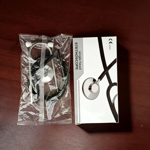 Stéthoscope à tête simple ou double, en métal et caoutchouc, vente en gros, stéthoscope en aluminium pour adultes et enfants - Product Image 6