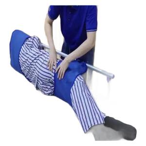 Cinturón de Transferencia Ajustable Portátil para Exteriores OLF, Dispositivo de Asistencia para Caminar Seguro con Correas para Piernas y 6 Asas - Product Image 1