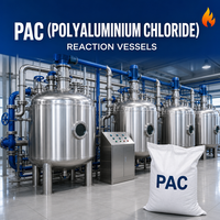 Poudre coagulante de traitement de l'eau au chlorure d'aluminium de base (PAC)