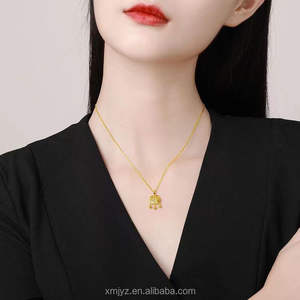 镀金砂金镂空福字长寿锁儿童100岁锁古法传承钟 - Product Image 6